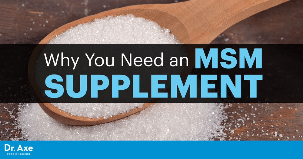 MSM Supplement Improves Joints, Allergies and Gut Health Dr. Axe