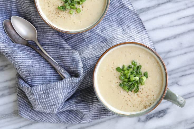 Potato leek soup recipe - Dr. Axe