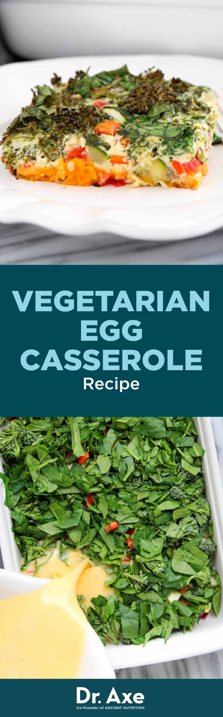 Homemade Vegetarian Egg Casserole Recipe - Dr. Axe