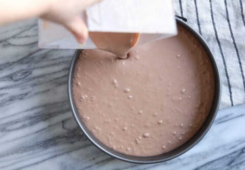 Vegan coconut cocoa cheesecake step 3 - Dr. Axe
