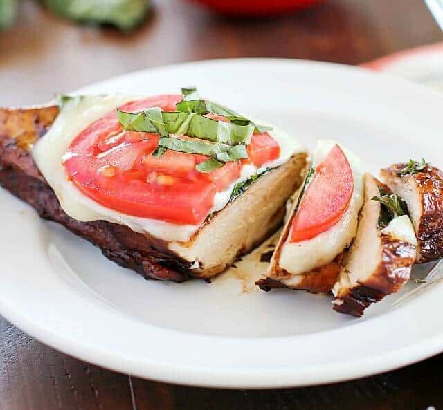 Caprese Balsamic Chicken