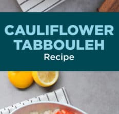 Cauliflower tabbouleh - Dr. Axe