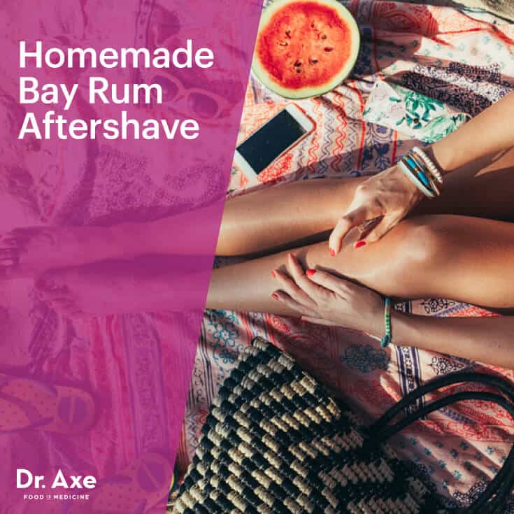 Bay rum aftershave - Dr. Axe