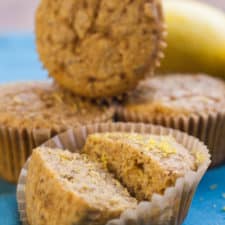 Healthy Lemon Poppy Seed Muffins Recipe image
