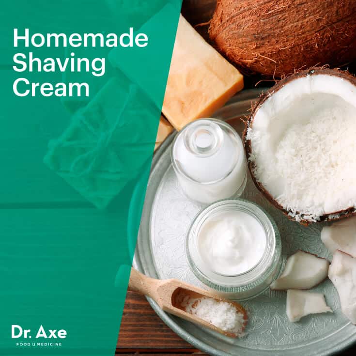 Homemade shaving cream - Dr. Axe
