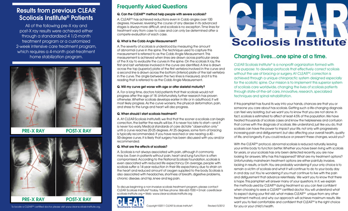 Scoliosis exercises from the CLEAR Institute - Dr. Axe
