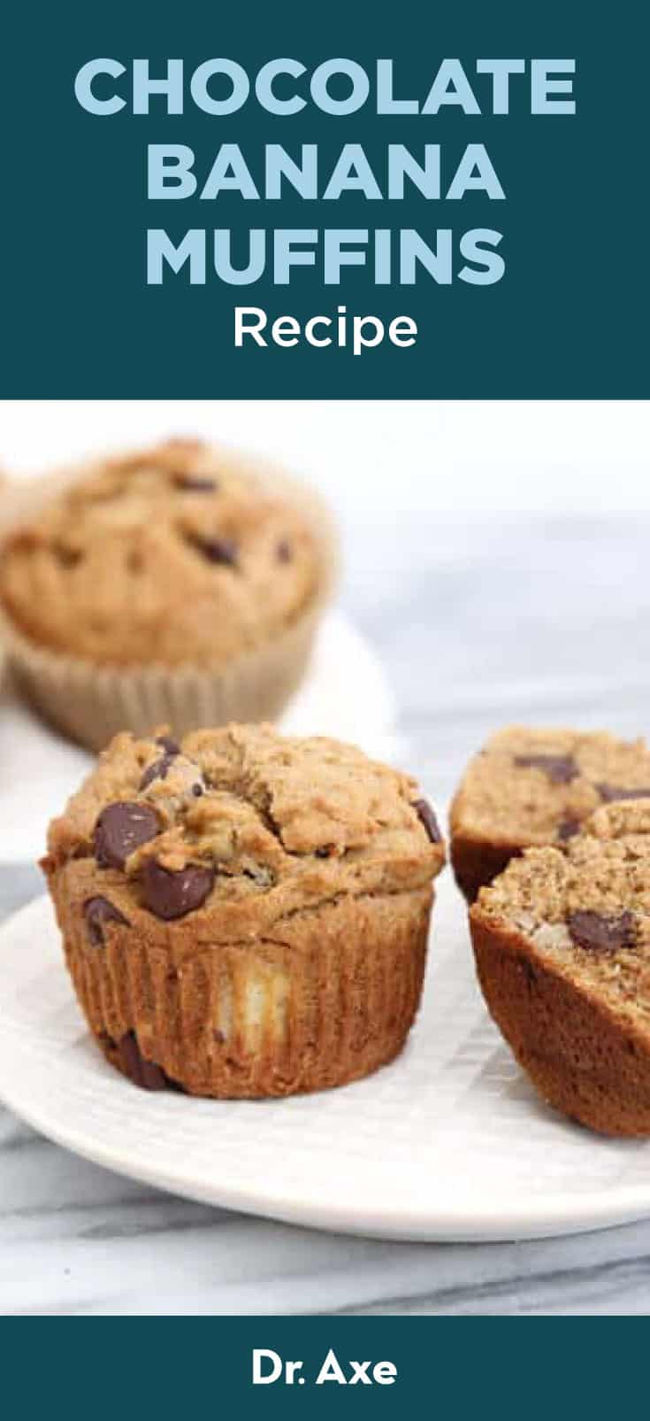 Healthy, Easy Chocolate Banana Muffins Recipe - Dr. Axe