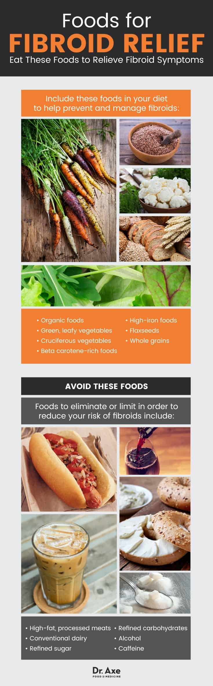 Foods for fibroids relief - Dr. Axe