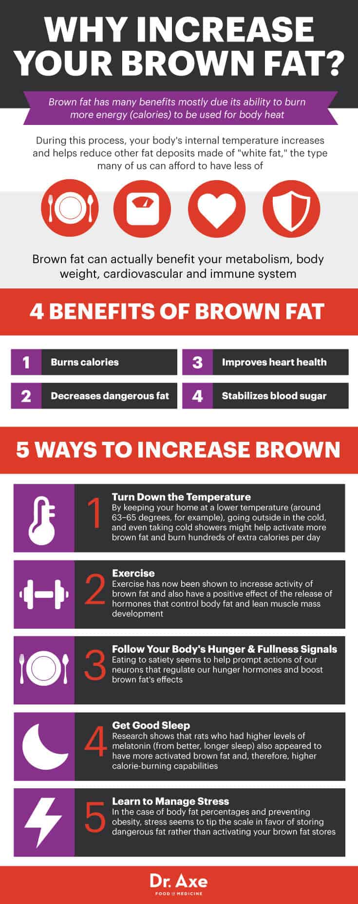 Brown fat benefits - Dr. Axe