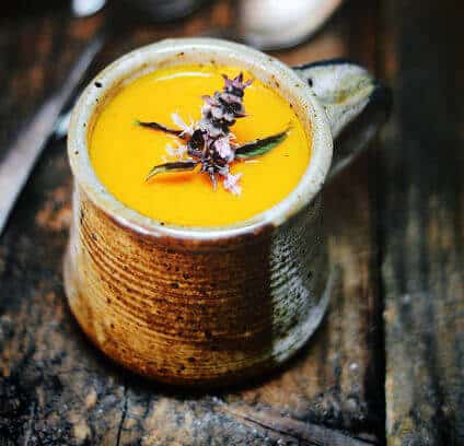 Carrot and Rhubarb Soup