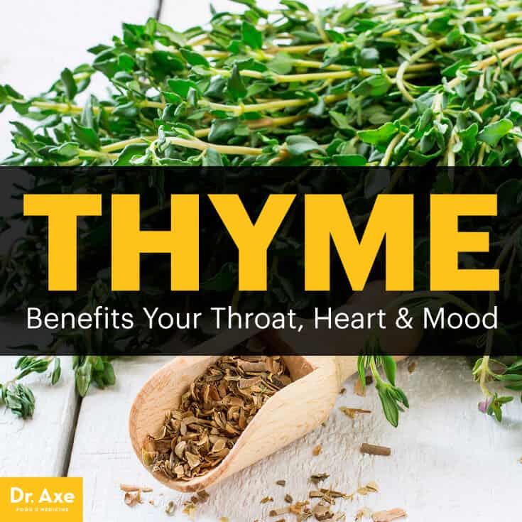 thyme uses in medicine