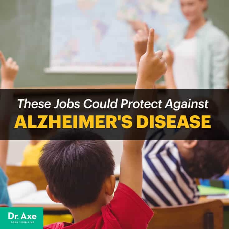 Jobs could protect against alzheimer's - Dr. Axe