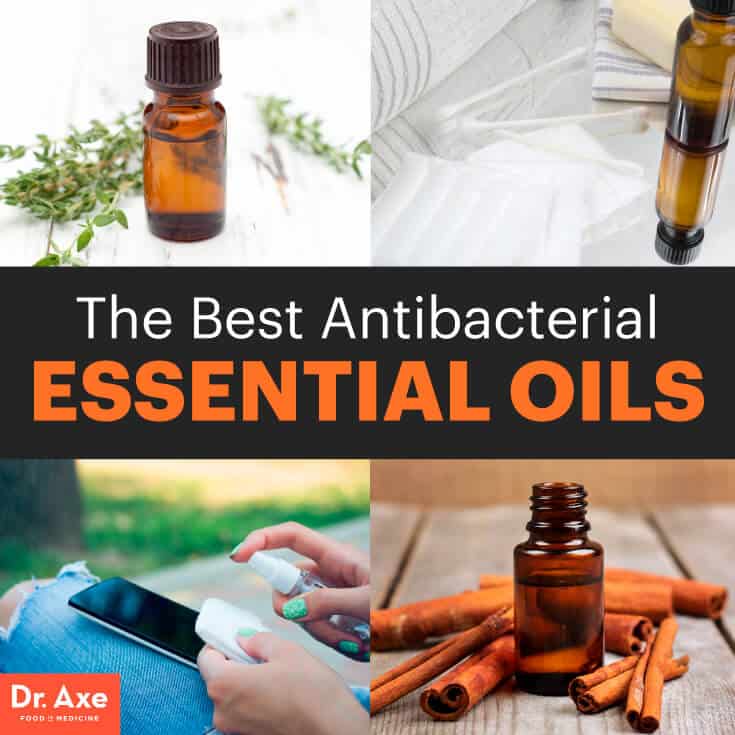 Antibacterial essential oils - Dr. Axe