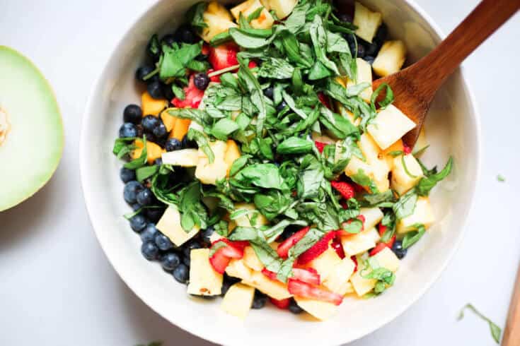 Quinoa salad with fruit recipe - Dr. Axe