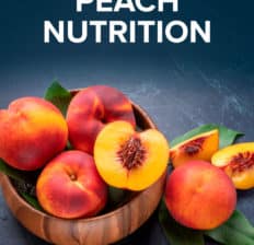 Peach nutrition - Dr. Axe