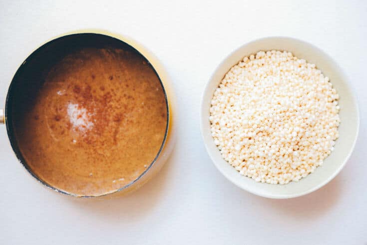Quinoa krispie treats step 2 - Dr. Axe