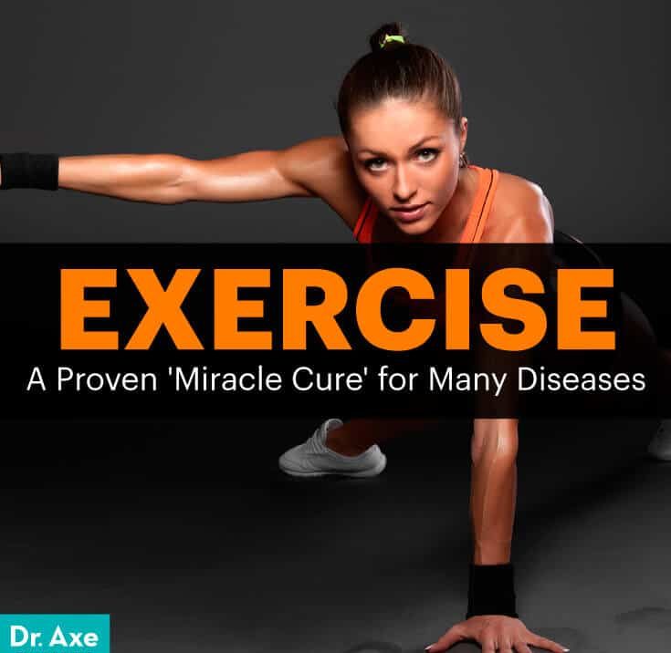 Exercise reduces chronic disease - Dr. Axe