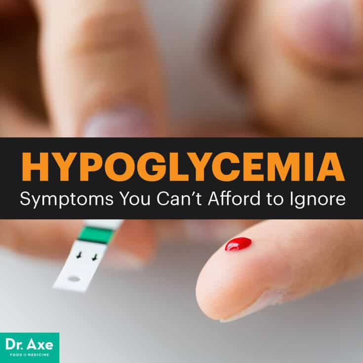 Hypoglycemia symptoms - Dr. Axe