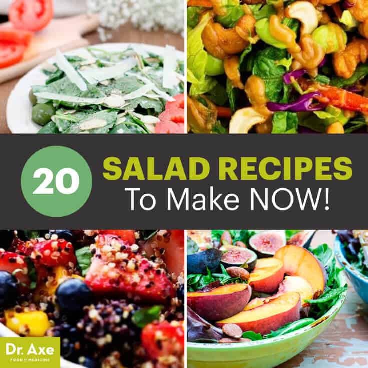 20 Salad Recipes That Are Farm-to-Table Worthy! - Dr. Axe