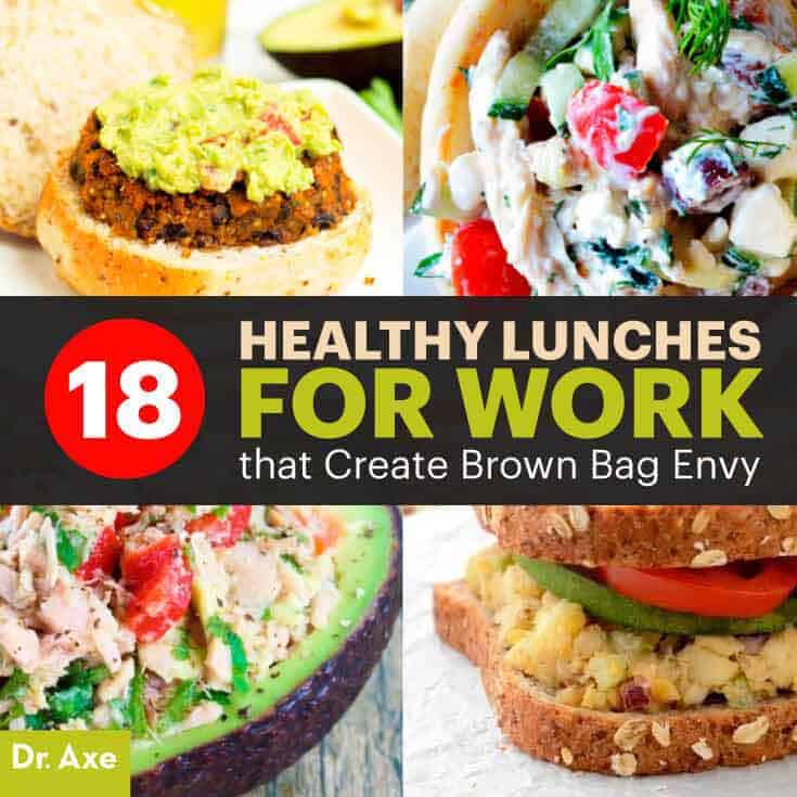 18 Healthy Lunches for Work for a More Energized Week - Dr. Axe