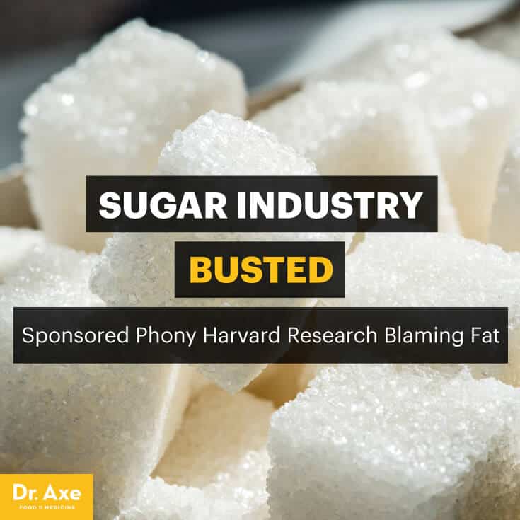 Sugar industry scandal - Dr. Axe