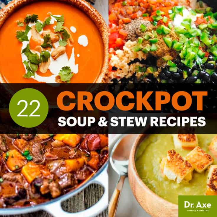 Crockpot soups - Dr. Axe