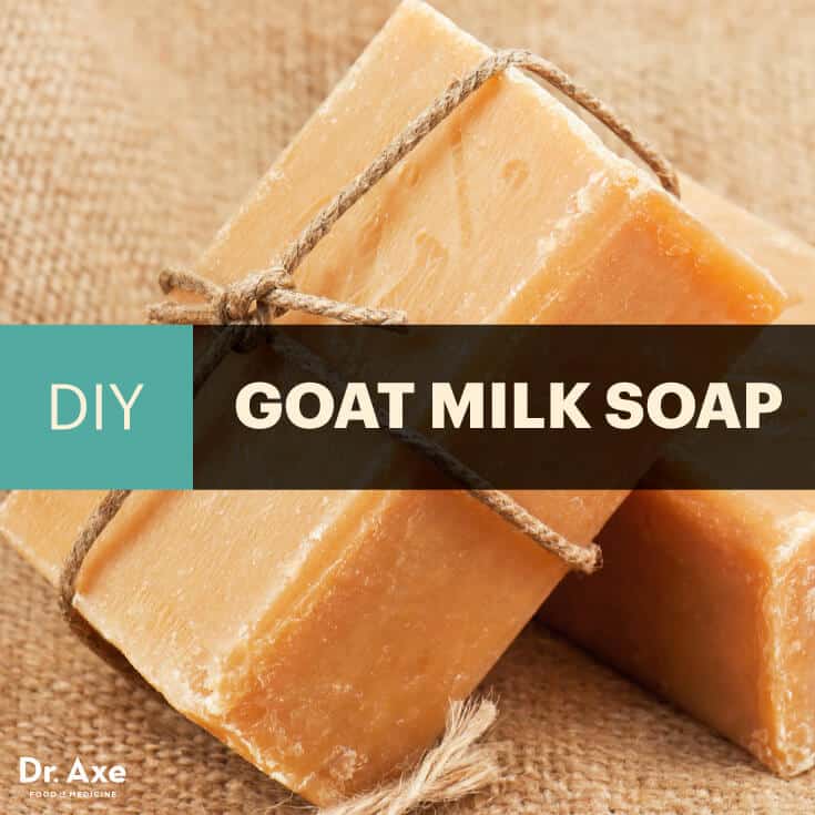 Goat milk soap - Dr. Axe