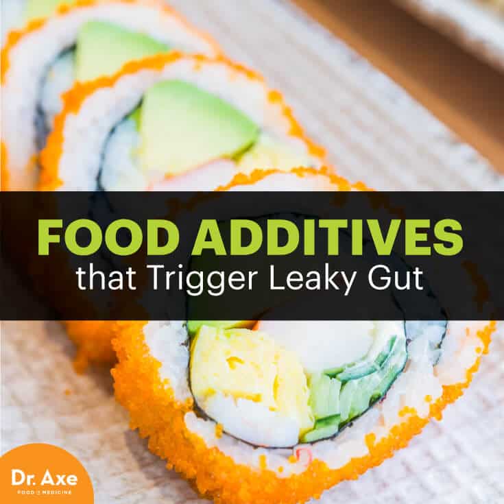 Food additives that trigger leaky gut - Dr. Axe