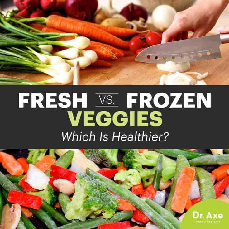 Frozen vs. fresh vegetables - Dr. Axe