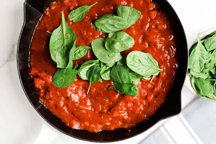 Shakshuka recipe process shot - Dr. Axe