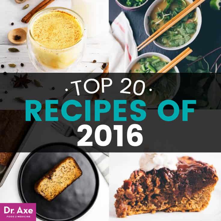 Top recipes of 2016 - Dr. Axe