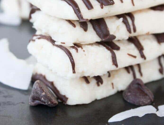 Chocolate Coconut Protein Bars