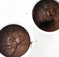 Chocolate mug cake