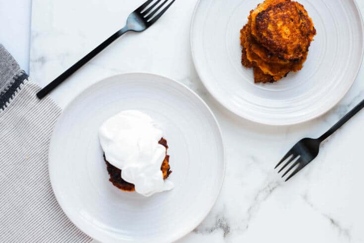 Sweet Potato Latkes - Dr. Axe