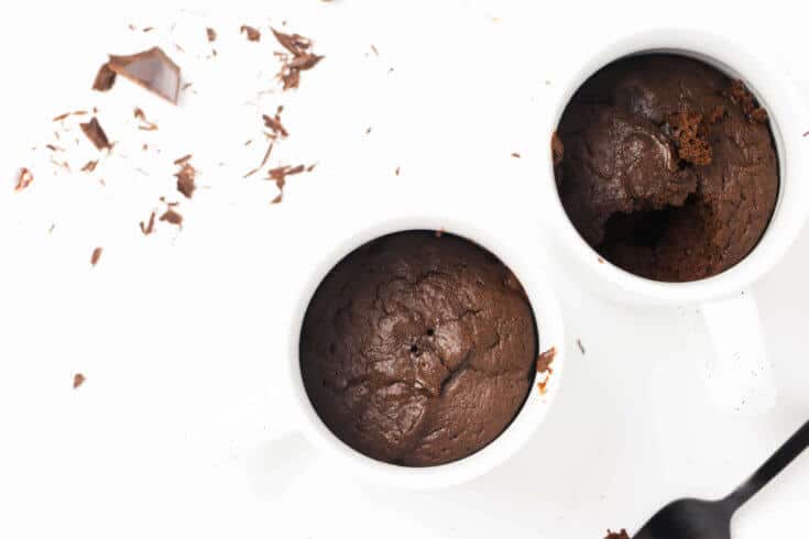 Chocolate Cake in a Mug - Dr. Axe