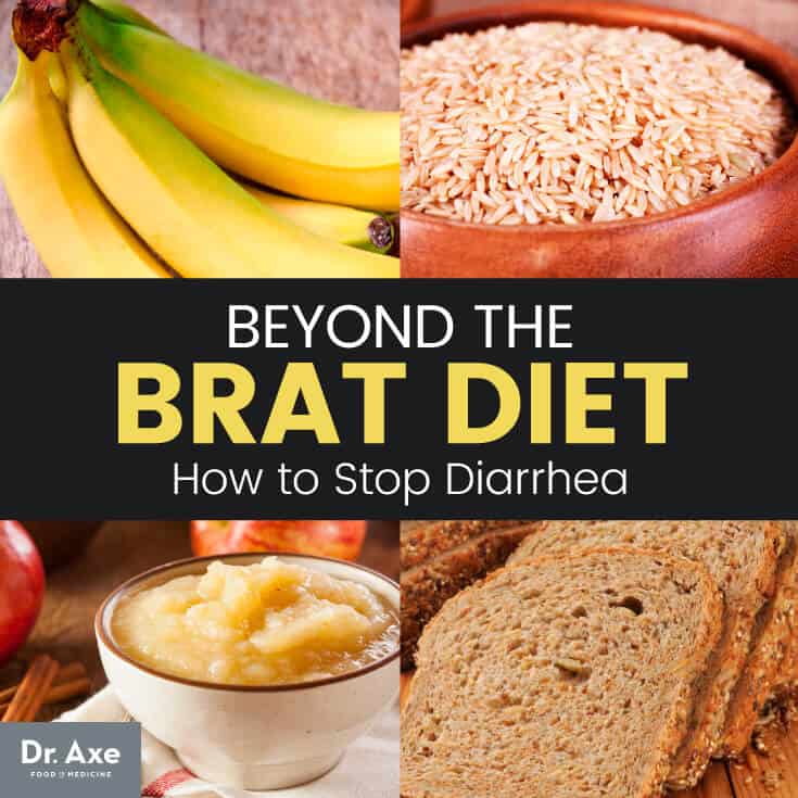 What is the BRAT diet for diarrhea?