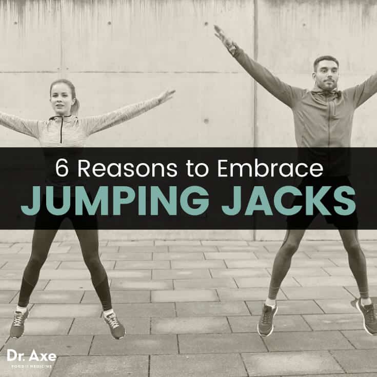 Jumping jacks - Dr. Axe