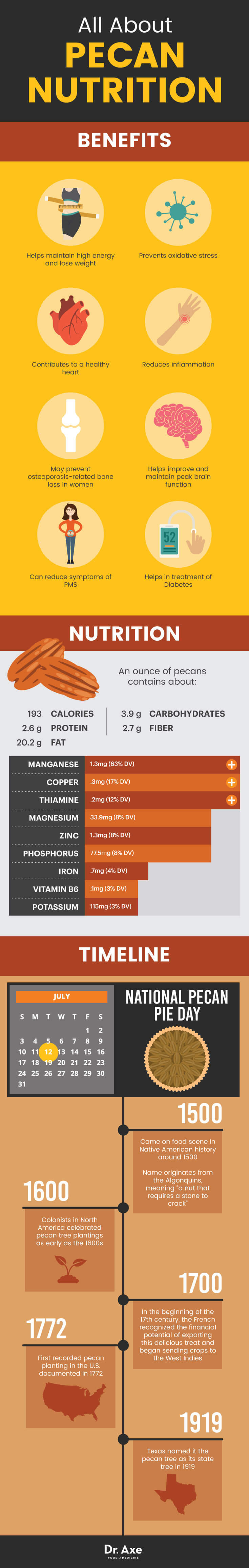 All about pecan nutrition - Dr. Axe
