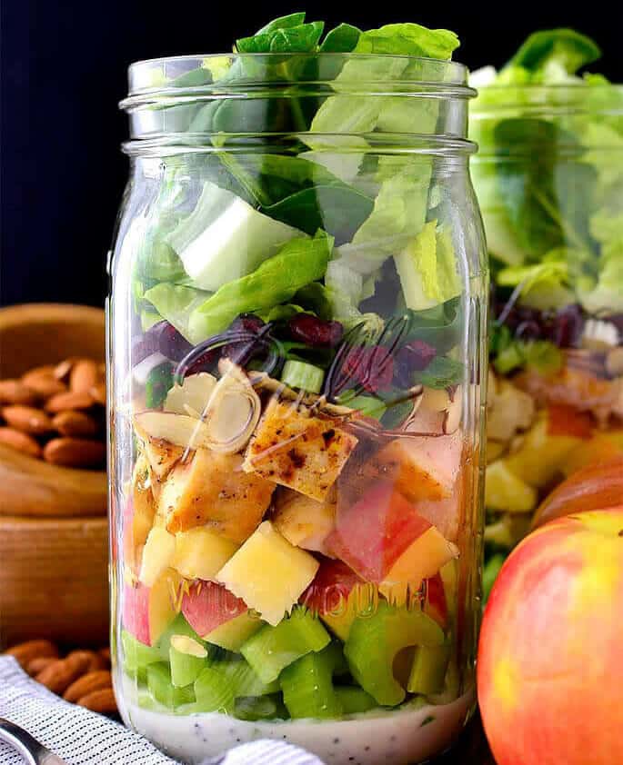 40 Delicious Mason Jar Salad Recipes - A Cultivated Nest