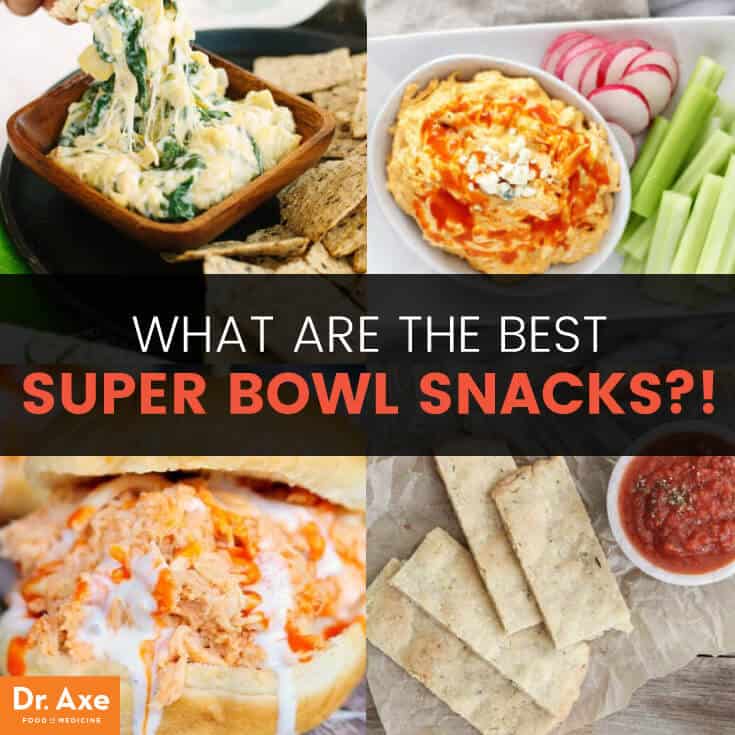 Super bowl snacks - Dr. Axe