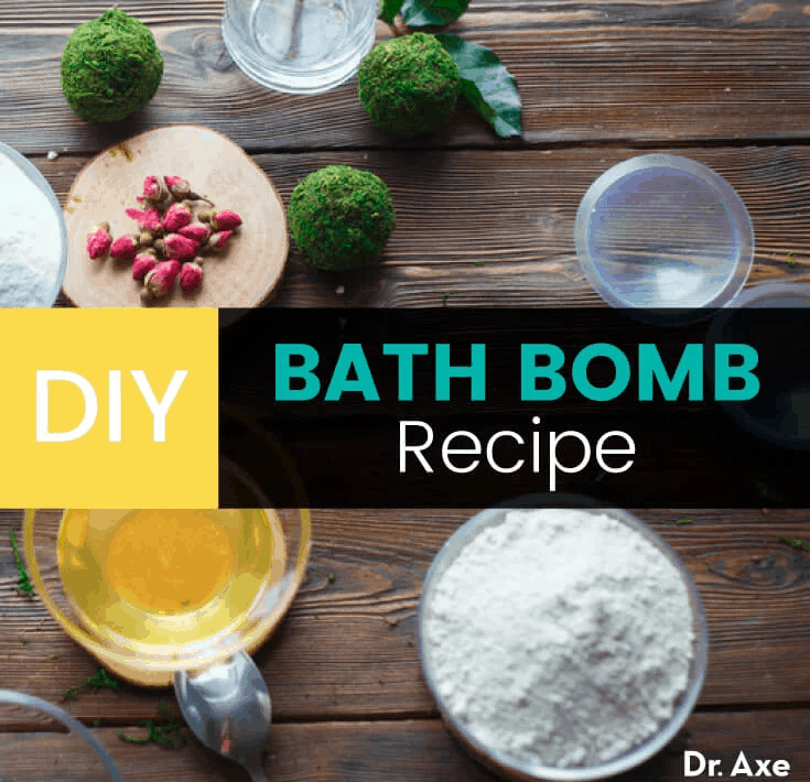 DIY bath bomb recipe - Dr. Axe