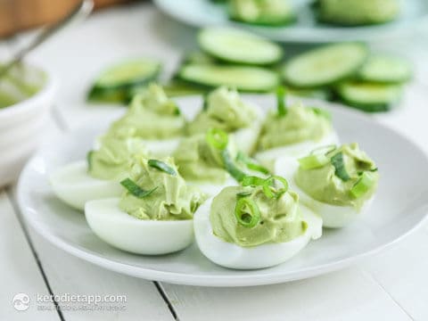 Avocado and Eggs Fat Bombs