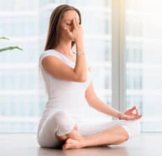 Yoga breathing