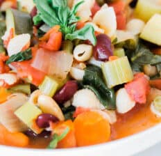 Minestrone soup