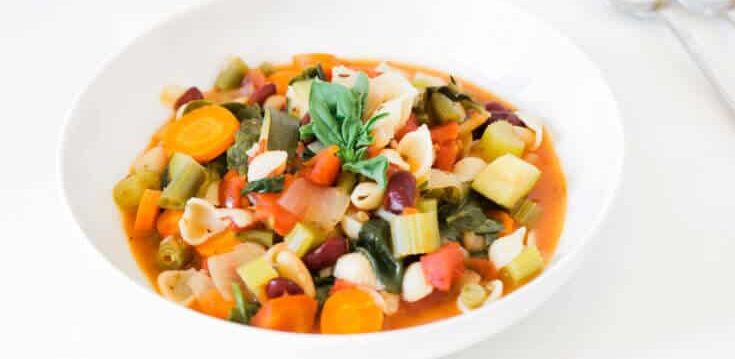 Minestrone soup