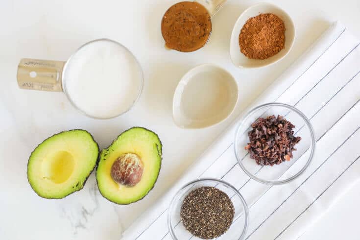 Keto ingredientes de batido - Dr. Axe