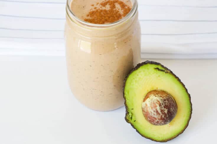 Keto Smoothie Recipe With Avocado Chia Seeds Cacao - 