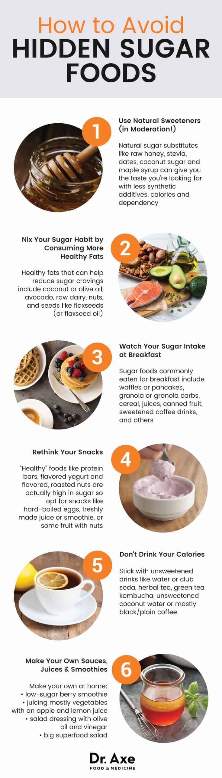 How to avoid hidden sugar foods - Dr. Axe