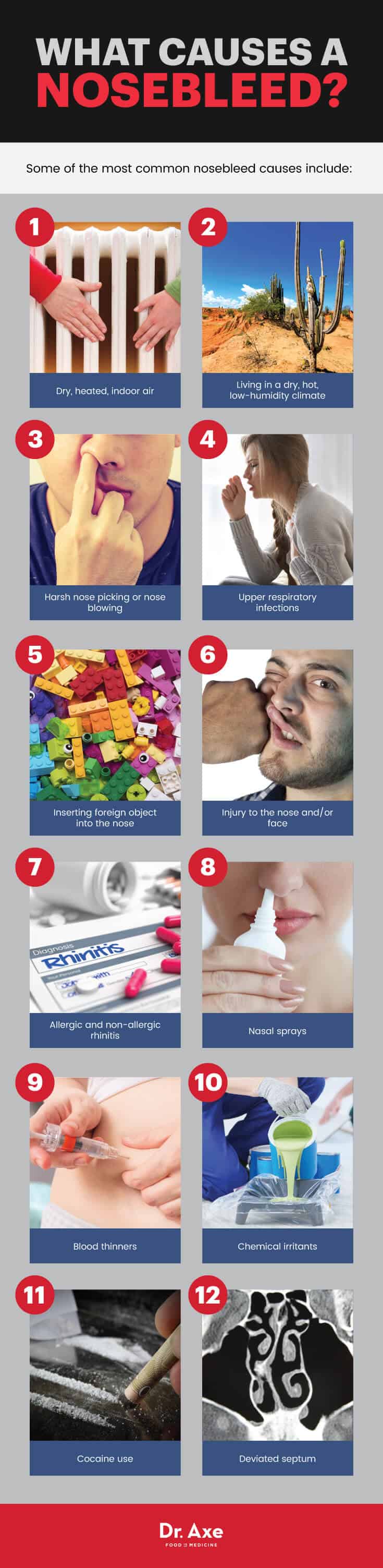 How to stop a nosebleed: nosebleed causes - Dr. Axe