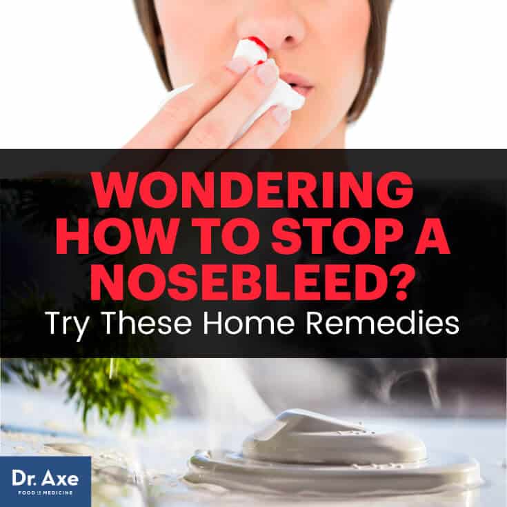 How to stop a nosebleed - Dr. Axe